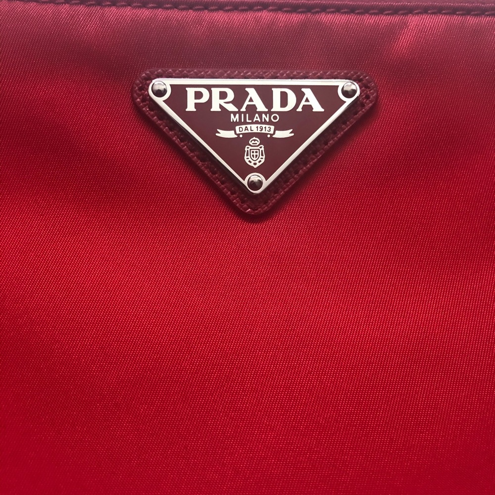 PRADA-AUTHENTIC NWT Tessuto Nylon/Leather WRISTLET - Picture 8 of 8